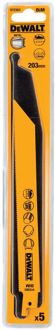 Reciprozaagblad Metaal Dt2353-qz - 203mm - 14tpi - Bi-metaal - 5 Stuks