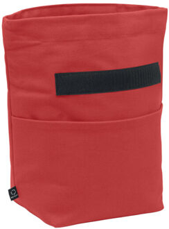 Recoba kleurentas van gerecycled katoen Rood - One size