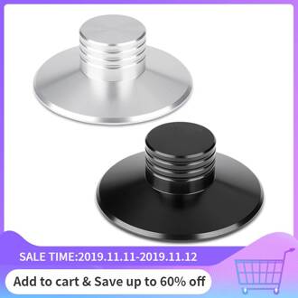 Record Gewicht Klem Disc Stabilizer Draaitafel Deel Voor Lp Vinyl Record Draaitafels Cd Platenspeler Luidspreker Metalen Schijf Trillingen zwart