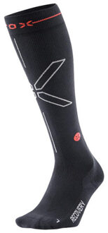 Recovery Sokken Dames grijs/rood - W3