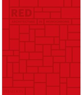 Red: Architecture in Monochrome - Boek Stella Paul (0714876836)