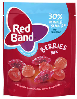 Red Band Red Band - Berries Winegum Mix 200 Gram 10 Stuks