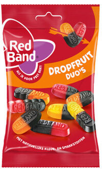 Red Band Red Band - Dropfruit Duo's 90 Gram 24 Stuks