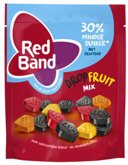 Red Band Red Band - Dropfruit Mix 200 Gram 10 Stuks