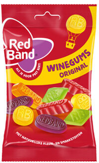 Red Band Red Band - Winegums 90 Gram 24 Stuks