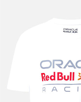 Red Bull junior large front logo tee - kids - maat L Wit