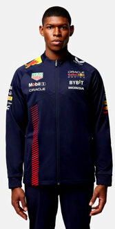 Red Bull soft shell jacket - HEREN Blauw - M