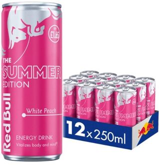 Red Bull White Peach 12-pack