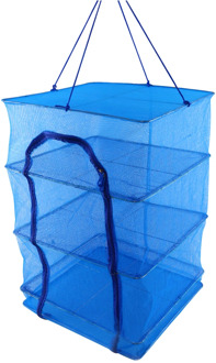 Red Foldable Net Folding Drying Rack Fish Network Mesh Hanging Vegetable Dishes Dryer Hanger Fishing Accessories