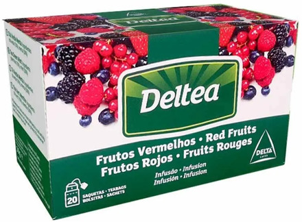 Red fruit infusion 20 individual bags Deltea