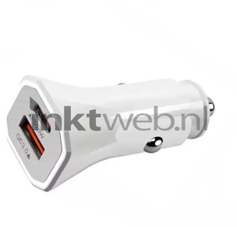 Red Origineel Red Point Autolader 1x Usb-C 1x Usb-A wit