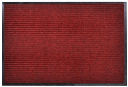 Red PVC Door Mat 120 x 180 cm