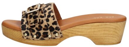 Red Rag Clog slipper leopard - 39