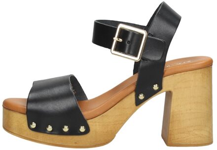 Red Rag Sandalen Hak Zwart - 37