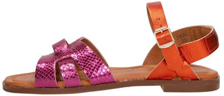 Red Rag Sandalen Plat Fuchsia - 40