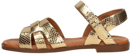 Red Rag Sandalen Plat Goudkleur - 41