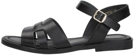 Red Rag Sandalen Plat Zwart - 39