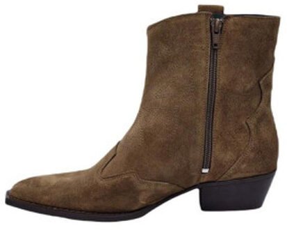 Red Rag semi westernlaarsje Taupe - 37