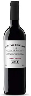 Red wine 7th sense, D.O Earth Castile, free from Spain, Red wine