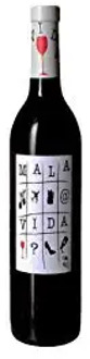 Red wine bad life 2016, parenting, D.O Valencia, free from Spain, red wine