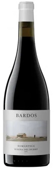 Red wine bards Romantica 2017, D.O Duero's riverbank, free from Spain, red wine