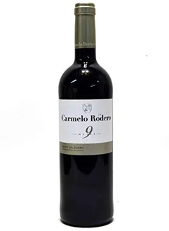 Red wine Carmello Rodero 9 Months 2018, D.O Duero's riverbank, Castile and Lion, free from Spain, red wine
