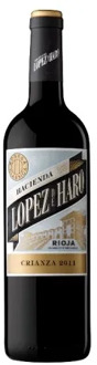 Red wine Hacienda Lopez de Haro parenting 2017, D.O Rioja, free from Spain, Red wine