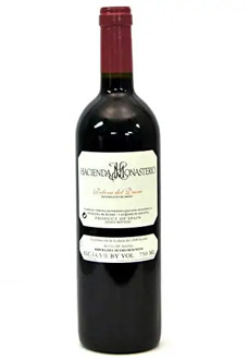 Red wine Hacienda Monastery 2017 , D.O Duero's riverbank, free from Spain, red wine