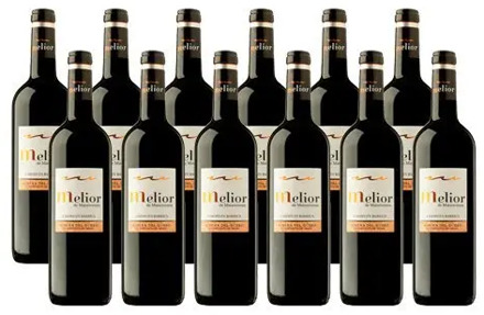 Red wine Melior Cask-12 bottles, D.O Duero's riverbank, free from Spain, red wine