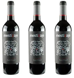 Red wine Mestizaje- 3 bottles, shipping from Spain, red wine