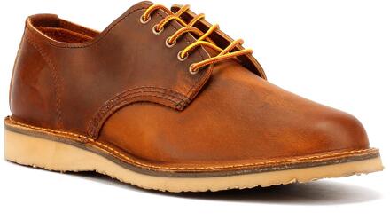 Red wing Shoes Weekender Oxford Rough & Tough Lederen Heren Bruine Veterschoenen