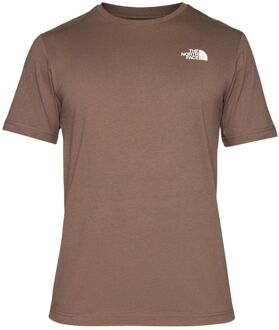 Redbox Heren T-shirt The North Face , Brown , Heren - L