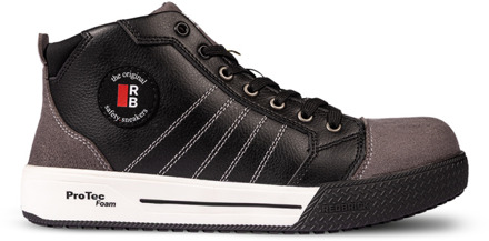 Redbrick Dunk Hoog - Werkschoenen - Zwart - 41 - S3S