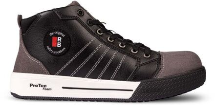Redbrick Dunk Hoog - Werkschoenen - Zwart - 41 - S3S