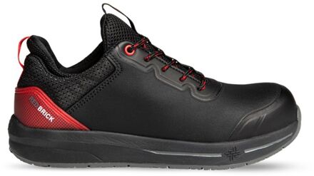 Redbrick Motion Fuse Werkschoen S3  - Mannen - Zwart/Rood - 39