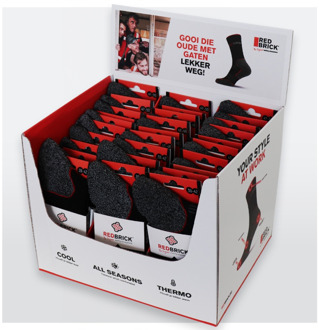 Redbrick Sokken Display 55015 | Assorti | One Size - 8713458011499