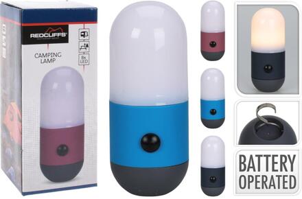 Redcliffs Camping LED lamp pil 6x6x14cm verschillende