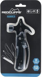Redcliffs Hamer 12 functies 15cm zwart