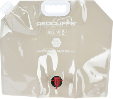 Redcliffs Opvouwbare jerrycan/watertank - 8 liter - met tapkraantje - camping