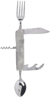 Redcliffs Survival mes - multifunctioneel met bestek - 8 functies - noodpakket - outdoor