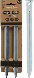 Redcliffs Tentharingen Ijzer - 32 gram - 10 stuks Zilverkleurig