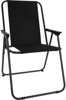 Redcliffs Vouwstoel 57x48x42cm zwart