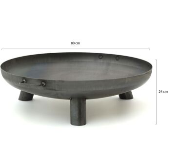 Redfire Salo Vuurschaal Zwart