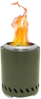 Redfire Volcano Pellet - Tafelhaard M - Olijf groen - RVS - 24,5x18x24,5 cm - Medium