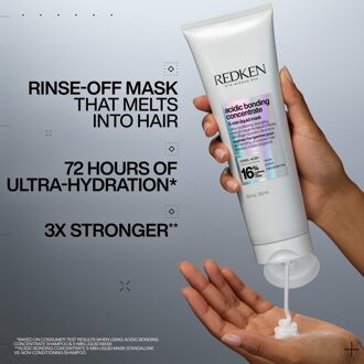 Redken Acidic Bonding Concentrate Shampoo, Conditioner and 5-Minute Liquid Hair Mask Bond Repair Bundle