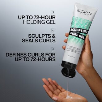 Redken Acidic Bonding Curls Shampoo Conditioner and Sculpting Curl Gel Bonding Care Bundle for Curls and Coils