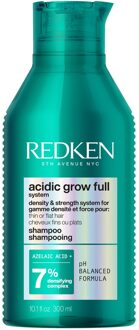 Redken Acidic Grow Full System Densifying Shampoo for Thin Hair, Strengthens & Thickens