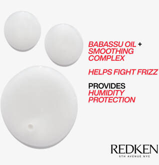 Redken Frizz Dismiss Shampoo 300ml - Normale shampoo vrouwen - Voor Alle haartypes