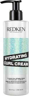 Redken Hydrating Curl Defining Cream and Refreshing Curl Hair Mist Bundle for Curly and Coily Hair