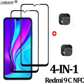 Redmi-9C-NFC Glass Camera Protector for Redmi 9 C NFC Protective Glass 9A 9C Redmi Screen Protector Xiaomi 9C Screen Protectors